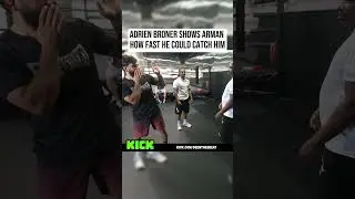 Adrien Broner Shows Arman How Fast He Could Catch Him