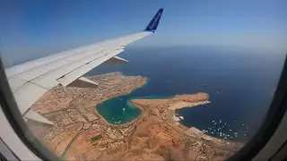 𝟒𝐊 Belavia | Boeing 737-800 | Каспийское море | Черное море | Средиземное море | Красное море |