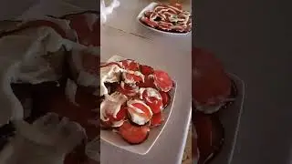 Кешкі асқа жеңіл салат дайындадым қызым екеуміз 🥰🥰🤗