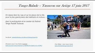 Tango Balade Tarascon sur Ariège 17 juin 2017
