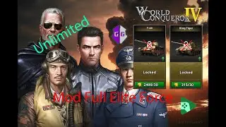 World Conqueror 4 Mod unlimited Elite Force with Game Guardian