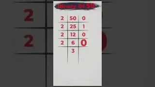 Binary of 50 / Decimal to binary conversion /  