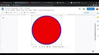 Membuat Lingkaran Google document