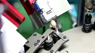 Automatic marker tip gluing machine