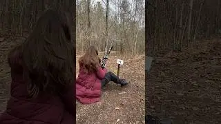 Windy 40yd shot #Airgunning #Weihrauch