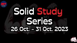 Solid Study Series = 26 Oct. - 31 Oct. 2023 || All Subject Full Course Test Series || Study Planning