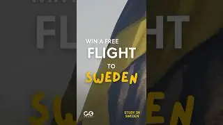 Win a FREE Flight to live and learn the Swedish Way!🇸🇪 ✈️ #sweden #studyabroad