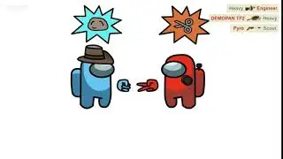 Among Us Epic Rock Paper Scissors Kills