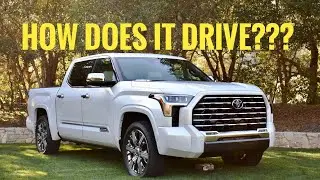 2022 Toyota Tundra Platinum Hybrid-How Does It Drive?