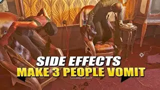 Make 3 People Vomit - DISHONORED Death of the Outsider - Side Effects Achievement Trophy Guide