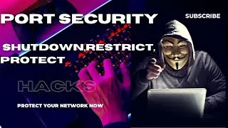 PORT SECURITY | CISCO PACKET TRACER | CCNA | PORT SECURITY VIOLATION MODES