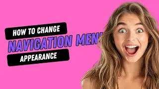 How To Change Your Menu Style