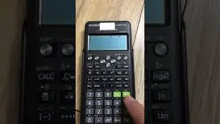 Retset máy tính casio 570 ES PLUS về trạng thái ban đầu