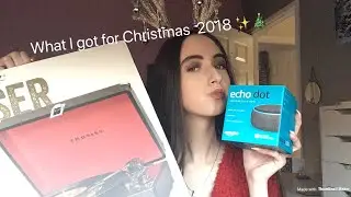 What I got for Christmas 2018 /// Floral Notes ///