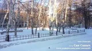 Сквер Славы в Тюмени на против гостиницы Восток