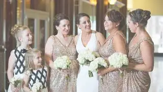 Modern Wedding at the Marquee Events featuring the Gershon F