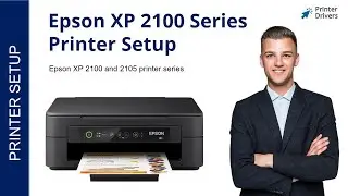 Epson XP 2100 Wireless Setup | Printer installation | Wi-Fi setup | Unboxing