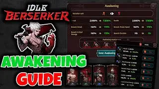 Awakening Guide. How to prepare and be ready for Challenge // Idle Berserker Beginners Guide