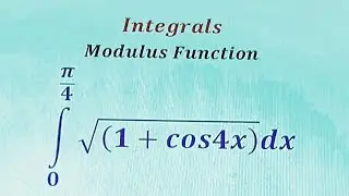 Definite integral of absolute value function (Part 47)