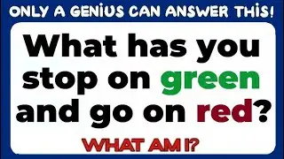 CAN YOU SOLVE THESE 20 TRICKY RIDDLES? #7