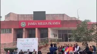 74th Republic Day at Jamia Millia Islamia, New Delhi