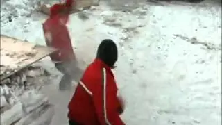 Пародия на Джеки Чана. Rocks on Jackie Chan. Yakutia. Яуктия