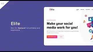 Elite - Skin for Nextpost Instagram Media Planner