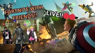 PLAYING FORTNITE LIVE!!🔴🔴 (TRYING OUT FNCS!!)