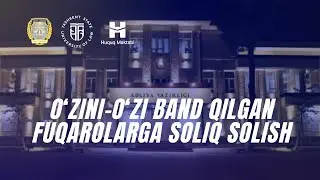 Oʻzini-oʻzi band qilgan fuqarolarga soliq solish