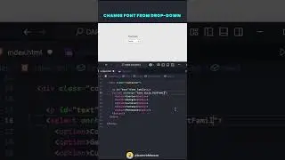 Create Dynamic Font Changer using Inline JavaScript in Html | Change Font-Size JavaScript| CodeMinds
