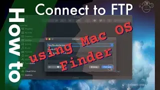 How to use the built-in ftp client in mac os finder