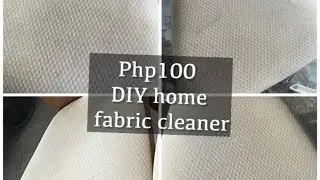 Php100 DIY home fabric cleaner
