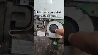 Salah satu penyebab laptop menjadi overhit #laptop #like #shorts