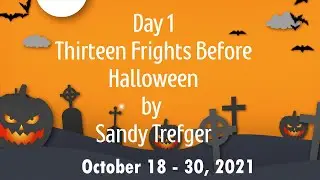 Day 1 Thirteen Frights Before Halloween 2021 / Folio Tutorial/  Graphic 45 / Country Craft Creations
