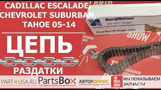 CADILLAC ESCALADE 03-14, CHEVROLET SUBURBAN, TAHOE 05-14 - растянулась цепь раздатки? Срочно меняем!