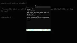 PostgreSQL Client Tools
