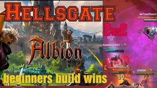 albion online - Hellsgate - 2vs2 - mobile - easy wins begginer build