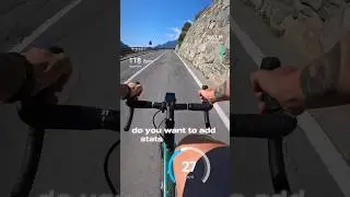 How to add stats on your ride videos with #Insta360GO3S 🚴#Insta360 #cycling #roadbike #shorts #gps