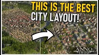 The BEST CITY LAYOUT in Anno 1800 | 10x10 Layout Guide & Stamps