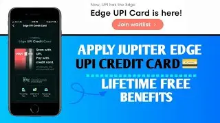 Jupiter Edge UPI Credit Card Apply | Jupiter Edge UPI Credit Card All Benefits & Charges | Hindi