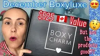 December Boxyluxe Unboxing & Review Done the Canadian Way - Christmas Gifts Included