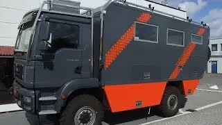 4WD MAN Overland expedition camper, Part 2: EXTERIOR, detailed