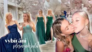 VYBÍRÁME ŠATY NA MATURAAAK👗 s Karolínkou