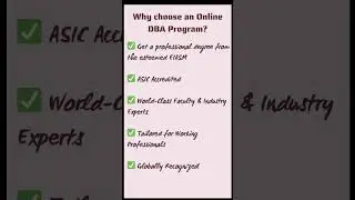 Elevate Your Career with the Online DBA Program powered by IIBM Institute! 🚀