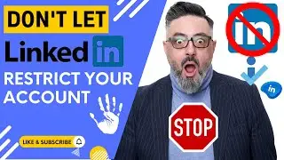 Don't let LinkedIn RESTRICT Your Account | The reputation of your LinkedIn account