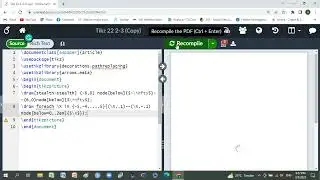 How to make real line on latex by using tikz package|latex software|overleaf|draw a real line|tikz