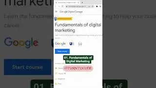 Top Five Free Courses With Certification From Google || Tips & Tricks