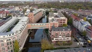 Leipzig an der weißen Elster (Schleußig, Plagwitz, Auwald, Clara-Zetkin-Park)