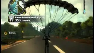 Just Cause 2 parachute plane