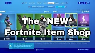 The New Fortnite Item Shop